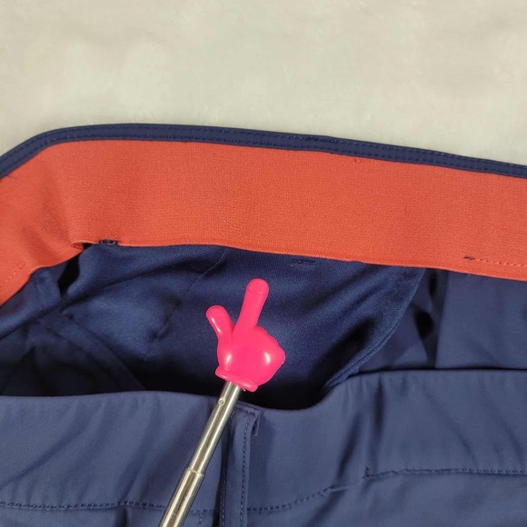 Men's Blue Athletic Shorts - Picture 9 of 10